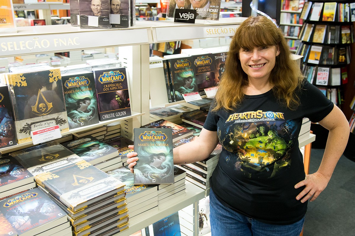 Autorka książek, Christie Golden, nie pracuje już w Blizzardzie