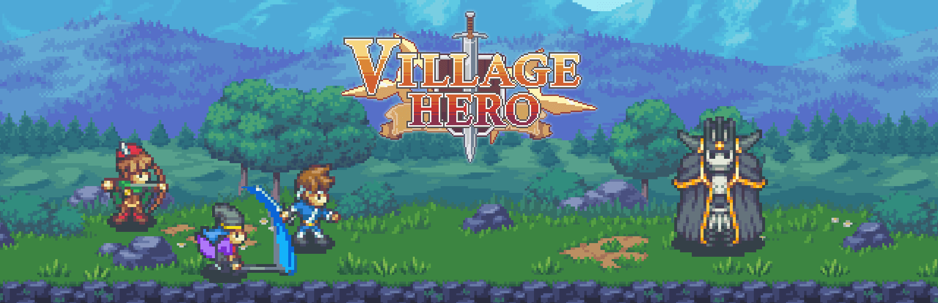 Village Hero to nowy, pixel-artowy, bogaty w zawartość MMORPG